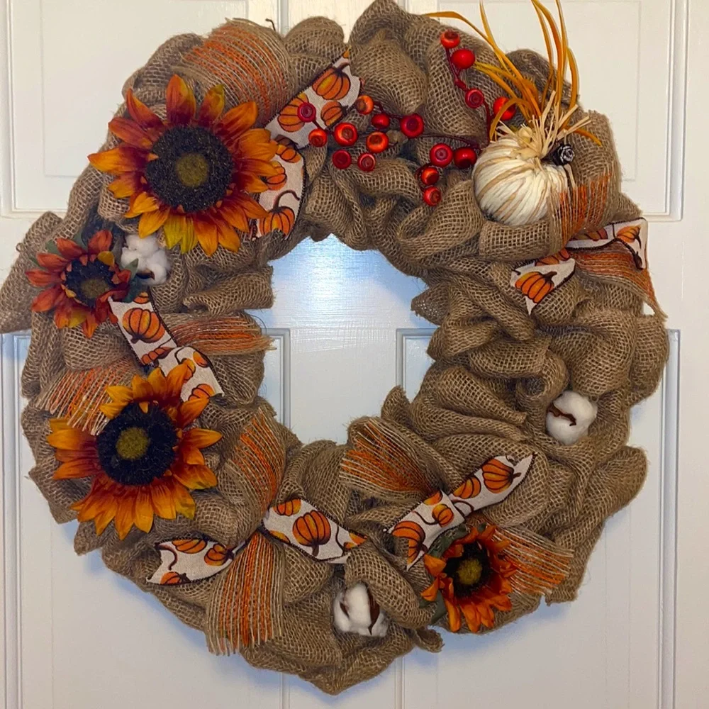 Fall wreath handmade